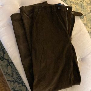 Men’s Ralph Lauren Brown Corduroy Pants Size 34x34
